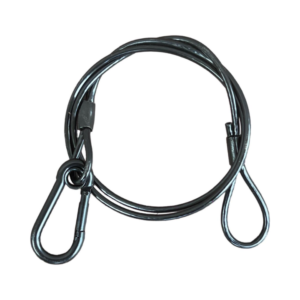 PIOLA DE SEGURIDAD 3 MM INCLUYE MOSQUETON