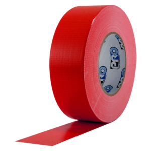 GAFFER PVC ROJO 2 PULGADAS 55 MTS PRO TAPE