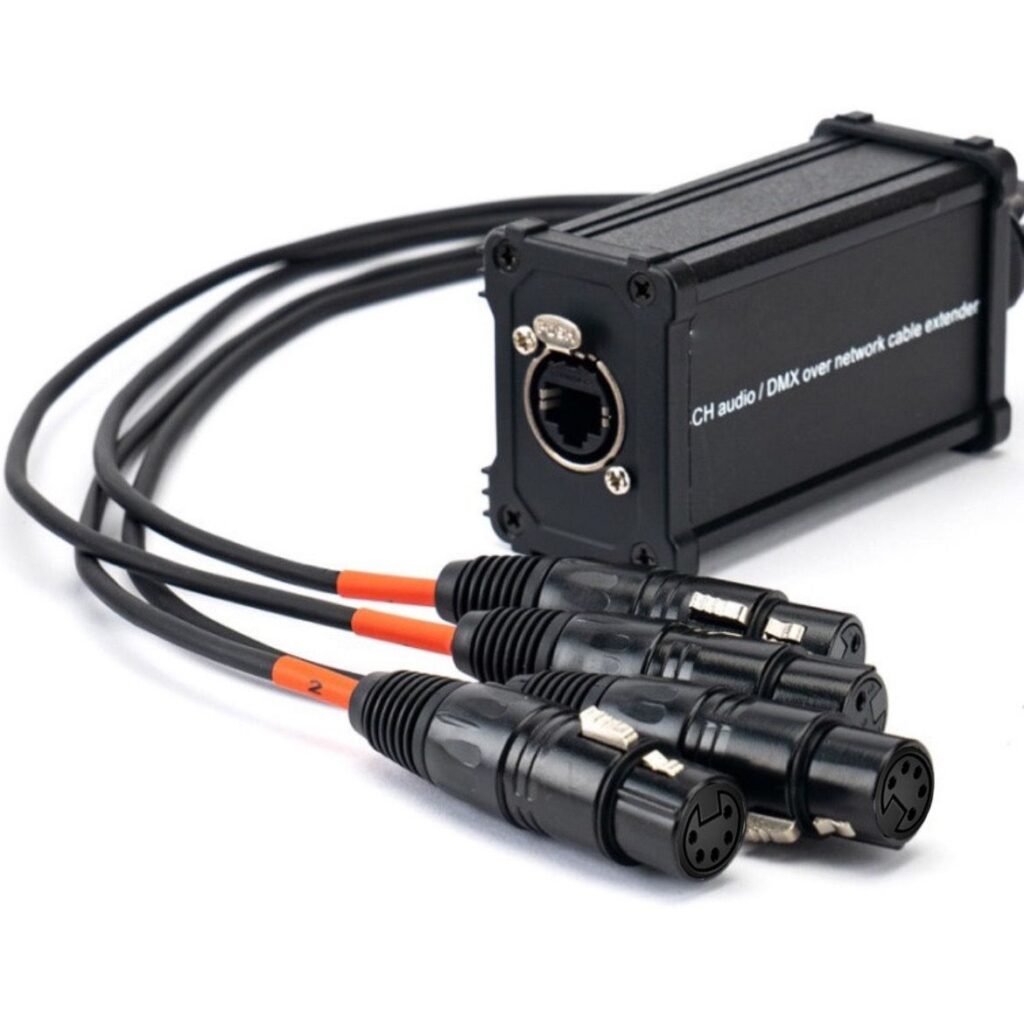 CABLE DISTRIBUIDOR RJ45 – XLR HEMBRA 5 PINES – Light Solution