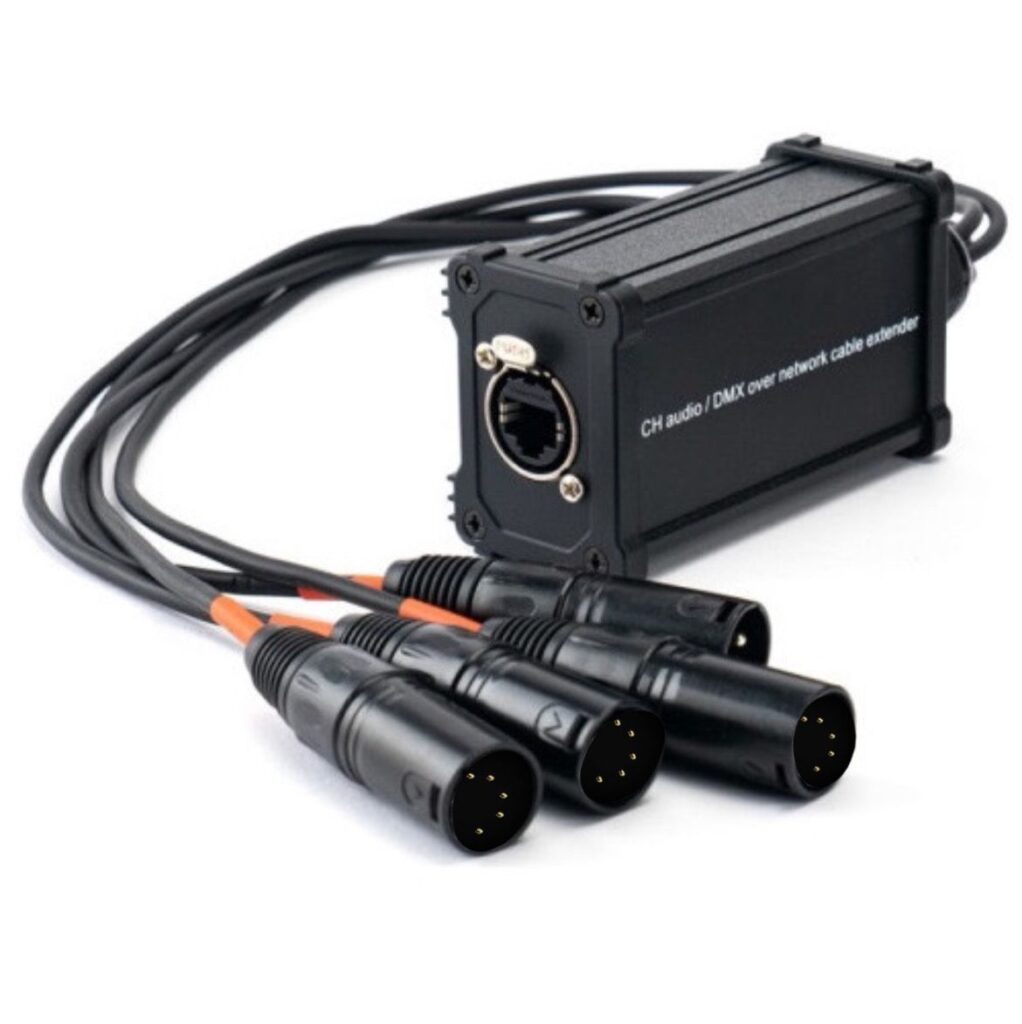 CABLE DISTRIBUIDOR RJ45 – XLR MACHO 5 PINES – Light Solution