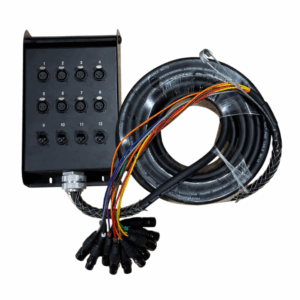 REMOTA MULTIPAR 20 MTS 8XLR HEMBRA + 4XLR MACHO KA-MALEON