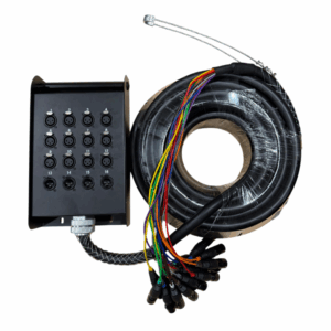 REMOTA MULTIPAR 20 MTS 12XLR HEMBRA + 4XLR MACHO KA-MALEON