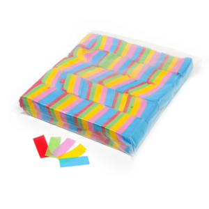 PAPEL CONFETTI 50X20MM MULTICOLOR 1KG