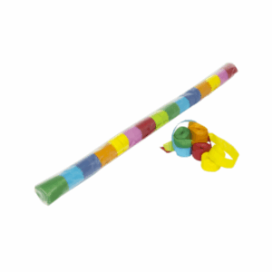 SERPENTINA STREAMER CONFETTI MULTICOLOR 2CMX10M 24 UNIDADES