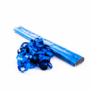 SERPENTINA STREAMER CONFETTI AZUL 2CMX10M 24 UNIDADES