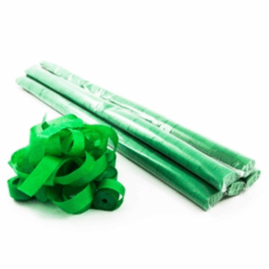 SERPENTINA STREAMER CONFETTI VERDE 2CMX10M 24 UNIDADES