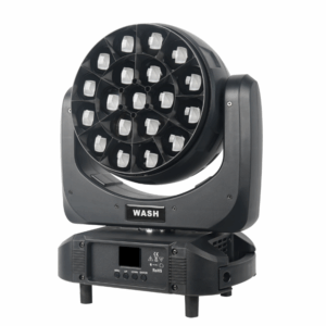 KIT X 4 CABEZA MOVIL VLTG WASH 19X20W + CASE