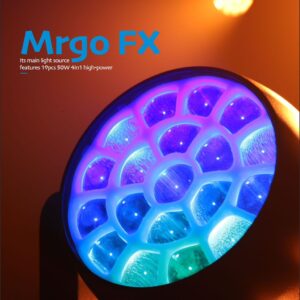 KIT X 2 CABEZA MOVIL WASH MRGO FX 19X50W RGBL